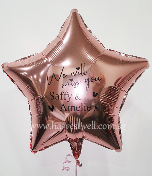 Custom Print Miss You Customized Balloon